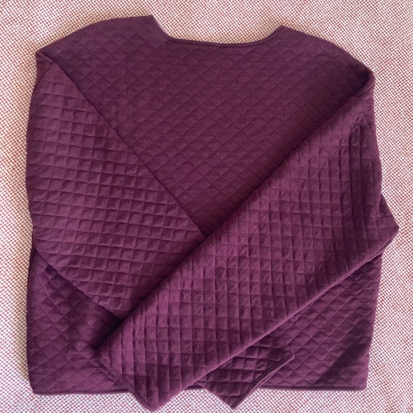 Quilted Sweatshirt - Picture 1 of 2